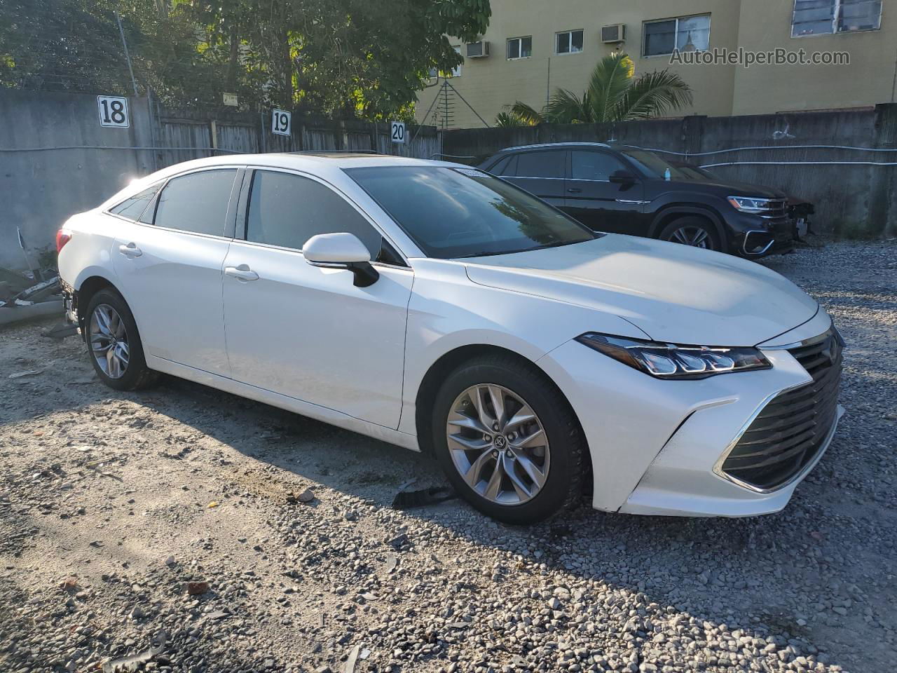 2019 Toyota Avalon Xle White vin: 4T1BZ1FB5KU004078