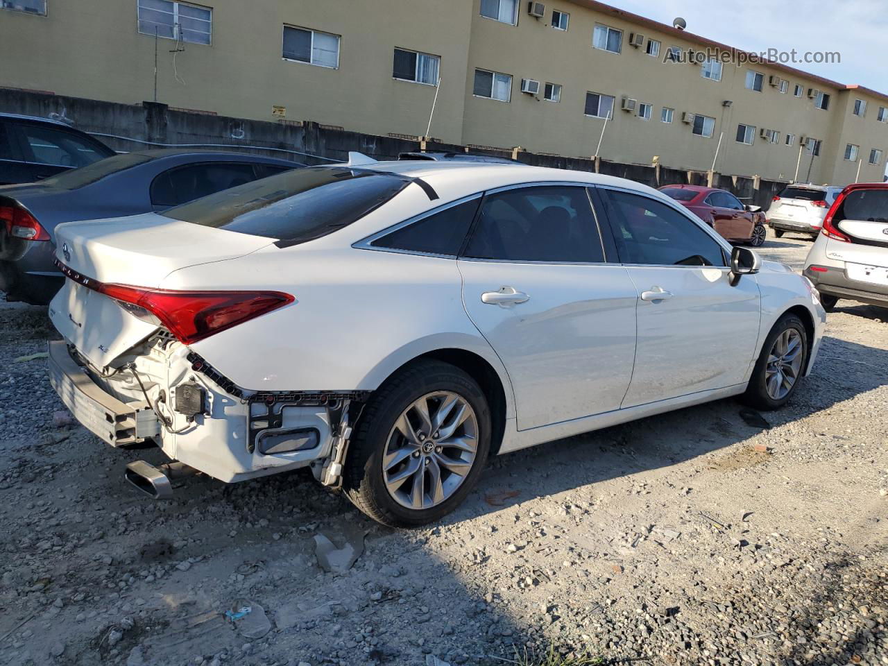 2019 Toyota Avalon Xle White vin: 4T1BZ1FB5KU004078