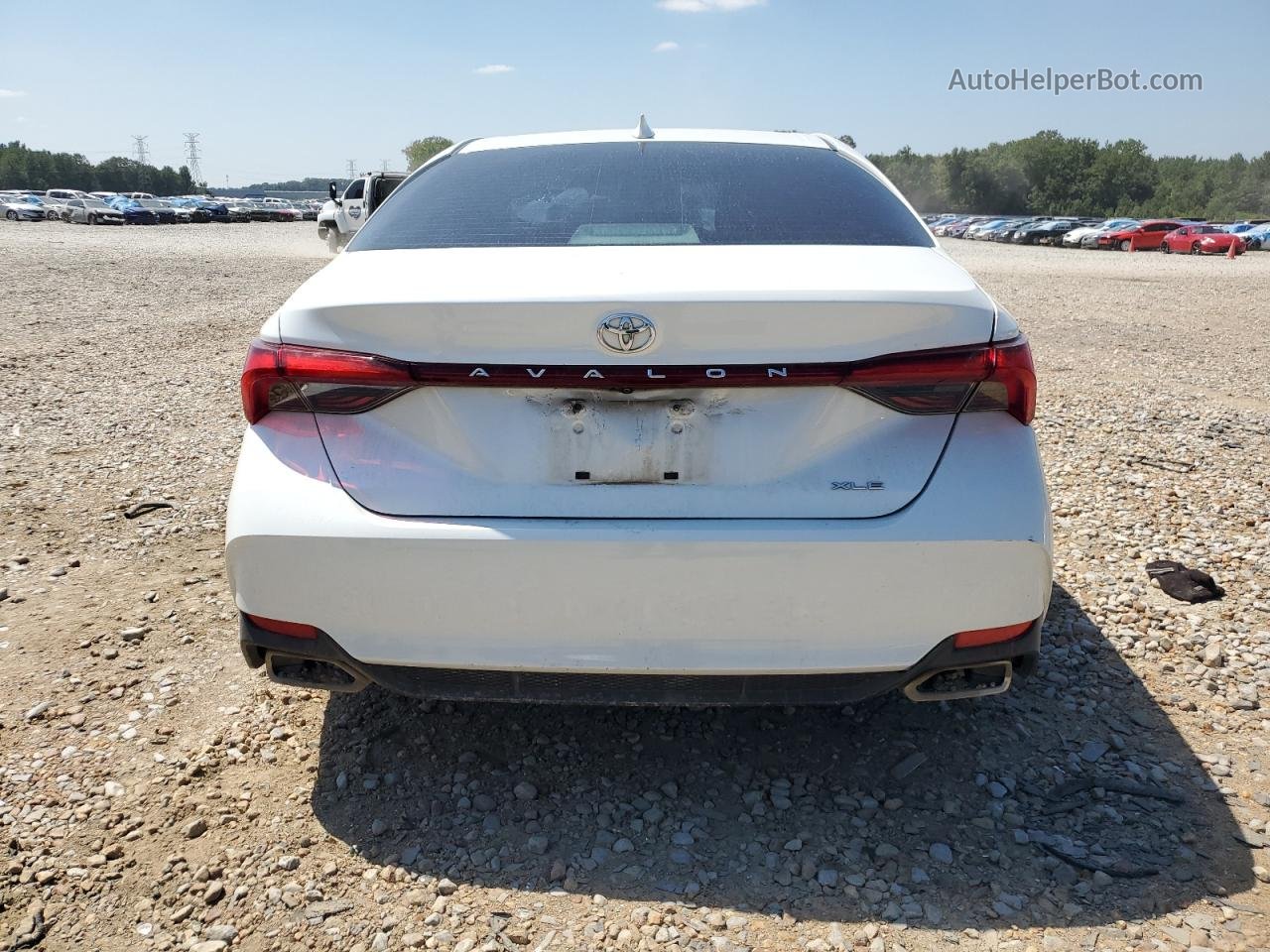 2019 Toyota Avalon Xle White vin: 4T1BZ1FB5KU008664