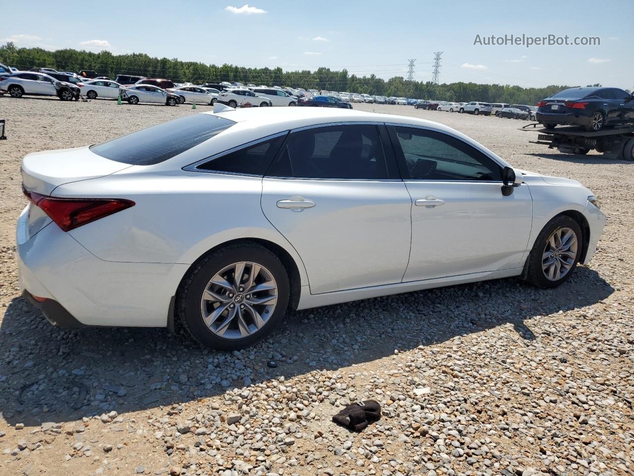 2019 Toyota Avalon Xle White vin: 4T1BZ1FB5KU008664