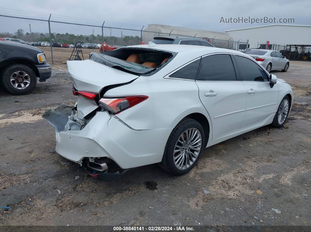 2019 Toyota Avalon Limited White vin: 4T1BZ1FB5KU020488