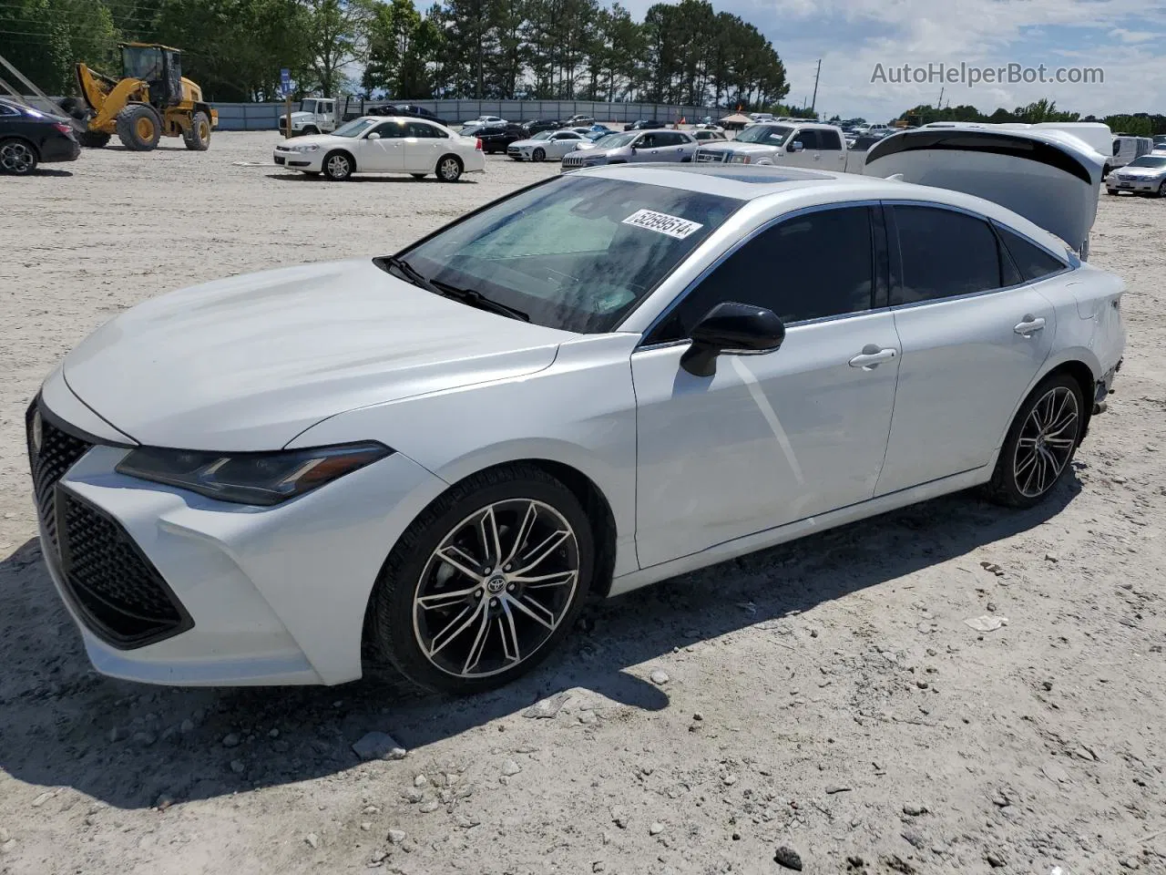 2019 Toyota Avalon Xle White vin: 4T1BZ1FB5KU021947