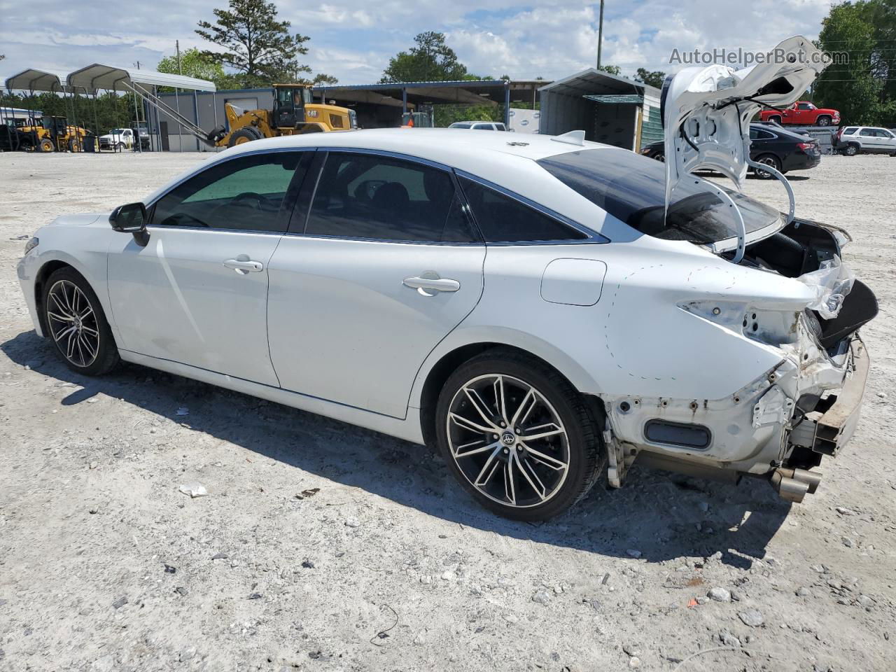 2019 Toyota Avalon Xle White vin: 4T1BZ1FB5KU021947