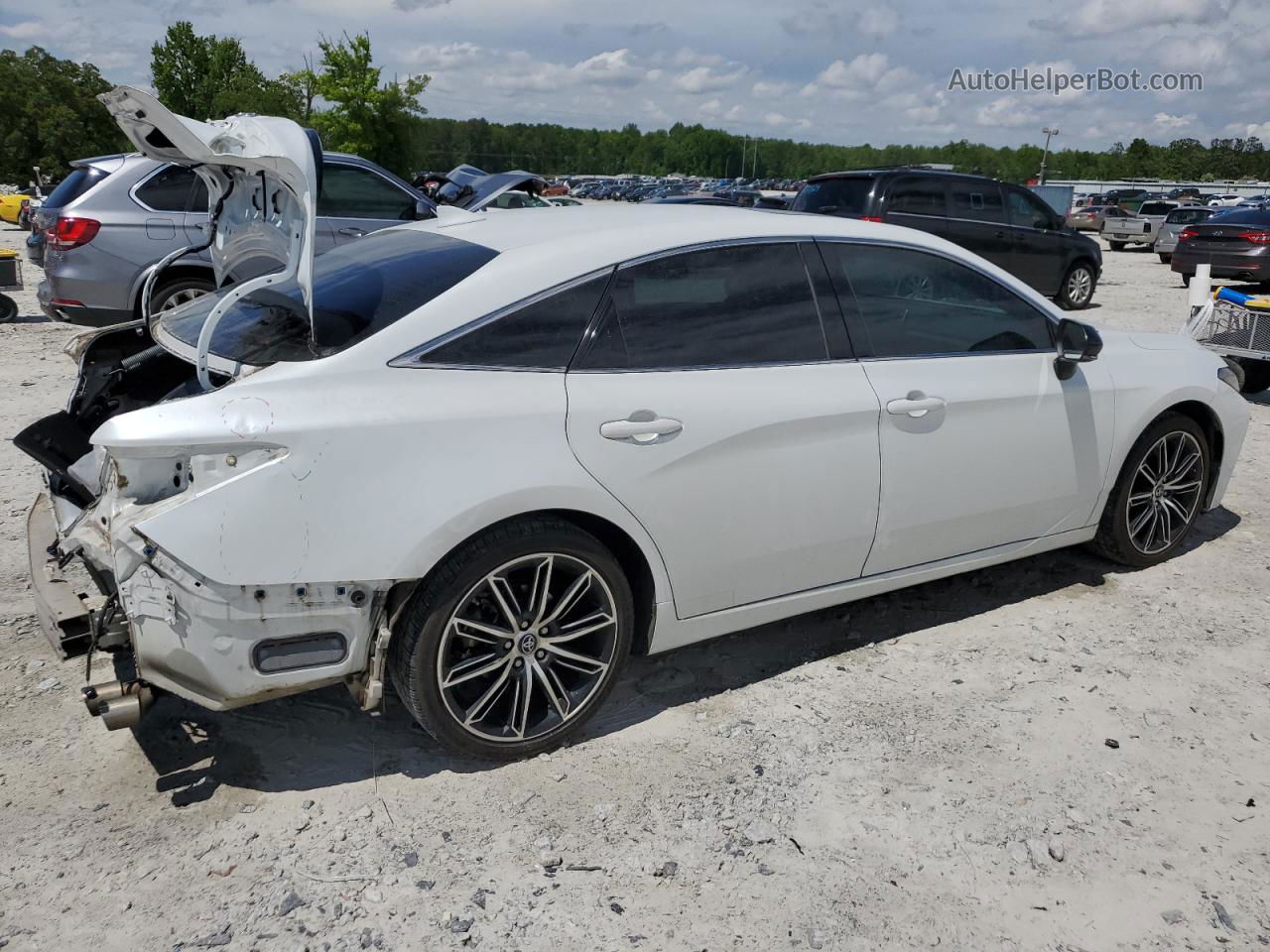 2019 Toyota Avalon Xle White vin: 4T1BZ1FB5KU021947