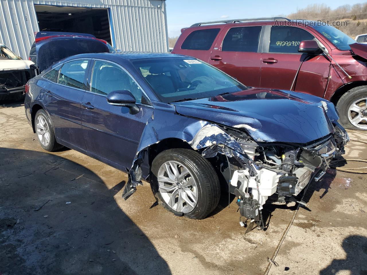 2019 Toyota Avalon Xle Blue vin: 4T1BZ1FB5KU036884