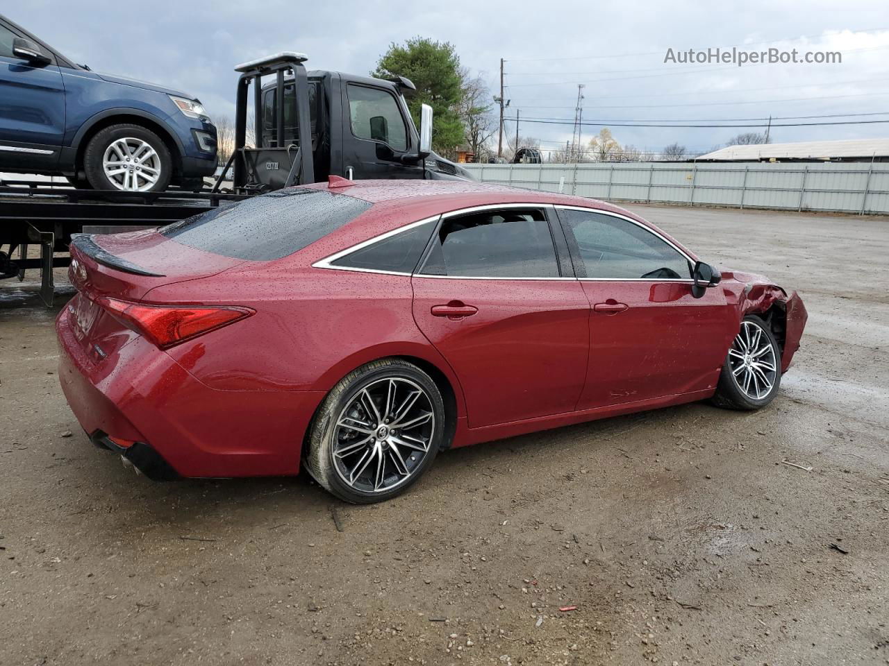 2019 Toyota Avalon Xle Красный vin: 4T1BZ1FB6KU007054