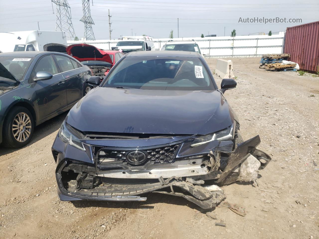 2019 Toyota Avalon Xle Blue vin: 4T1BZ1FB6KU008172