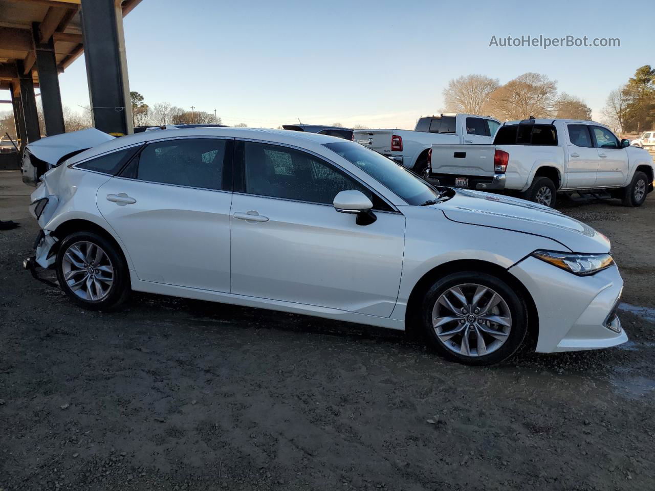 2019 Toyota Avalon Xle White vin: 4T1BZ1FB6KU011038