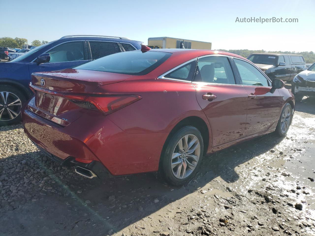 2019 Toyota Avalon Xle Темно-бордовый vin: 4T1BZ1FB6KU017132