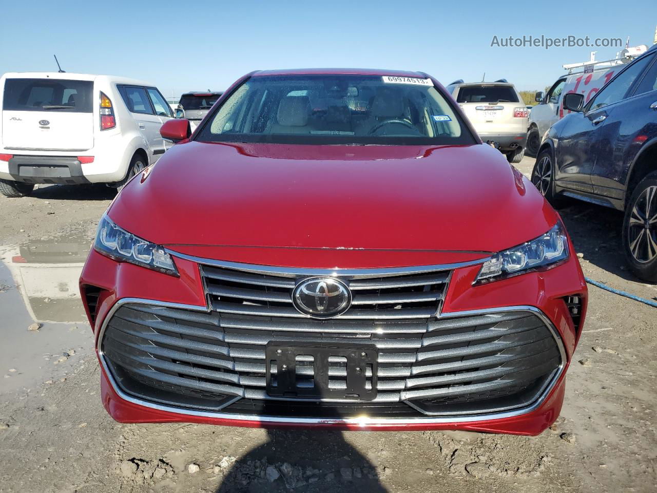 2019 Toyota Avalon Xle Maroon vin: 4T1BZ1FB6KU017132