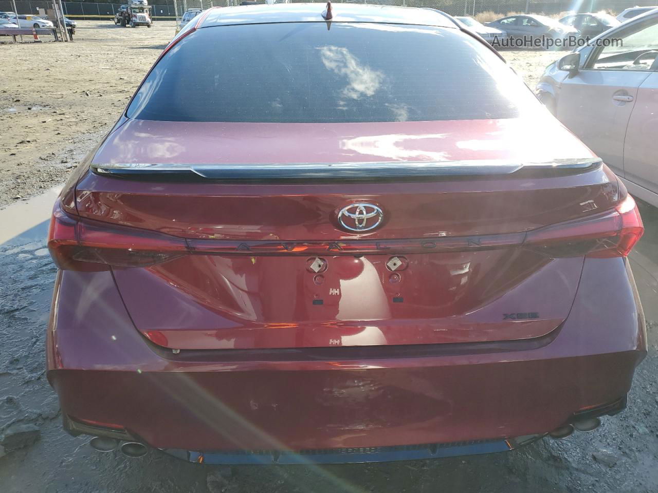 2019 Toyota Avalon Xle Red vin: 4T1BZ1FB6KU022959