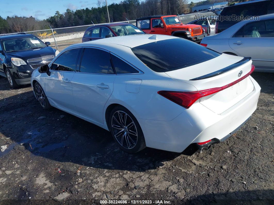 2019 Toyota Avalon Touring White vin: 4T1BZ1FB6KU037655