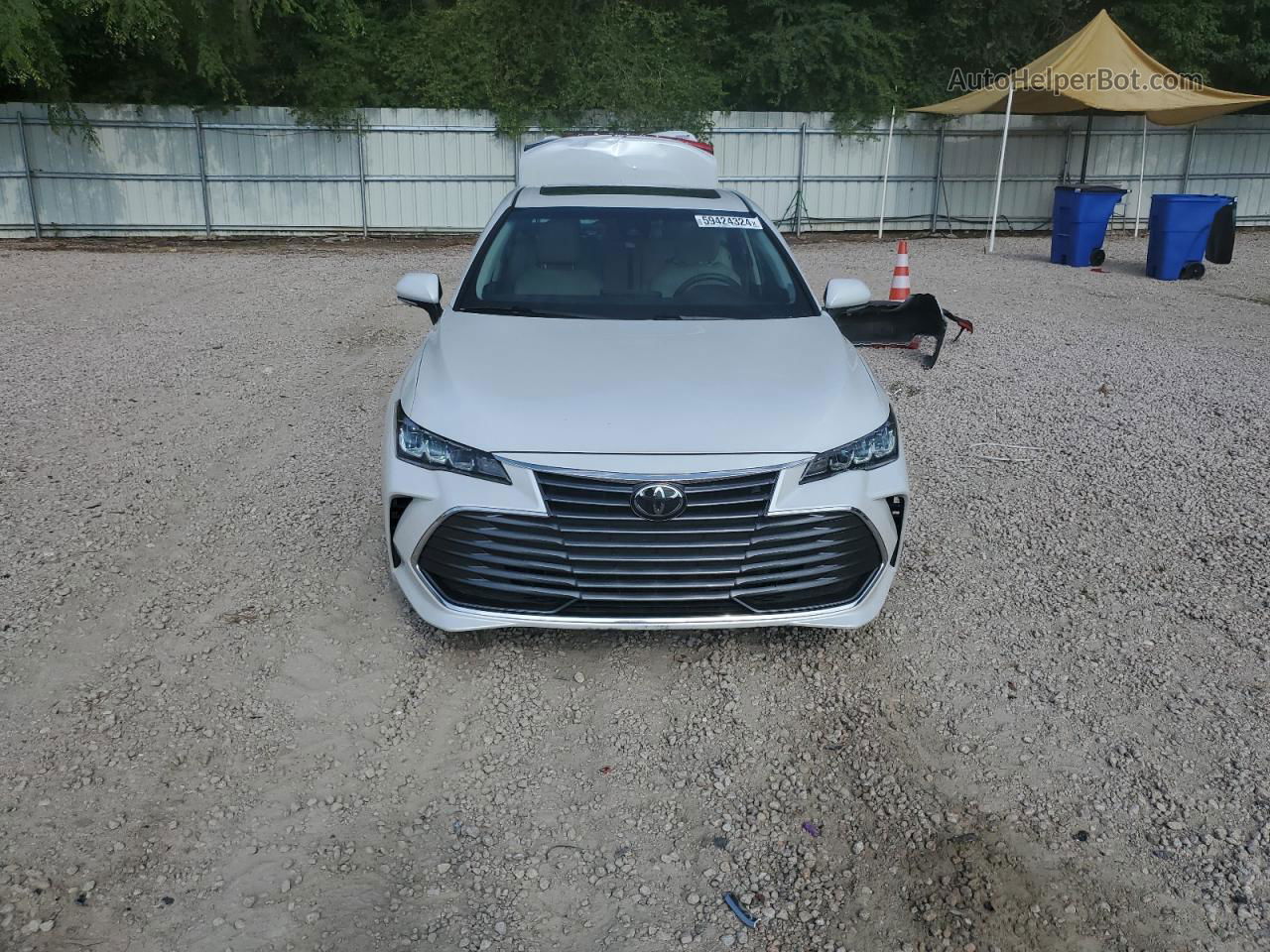 2019 Toyota Avalon Xle White vin: 4T1BZ1FB7KU014272