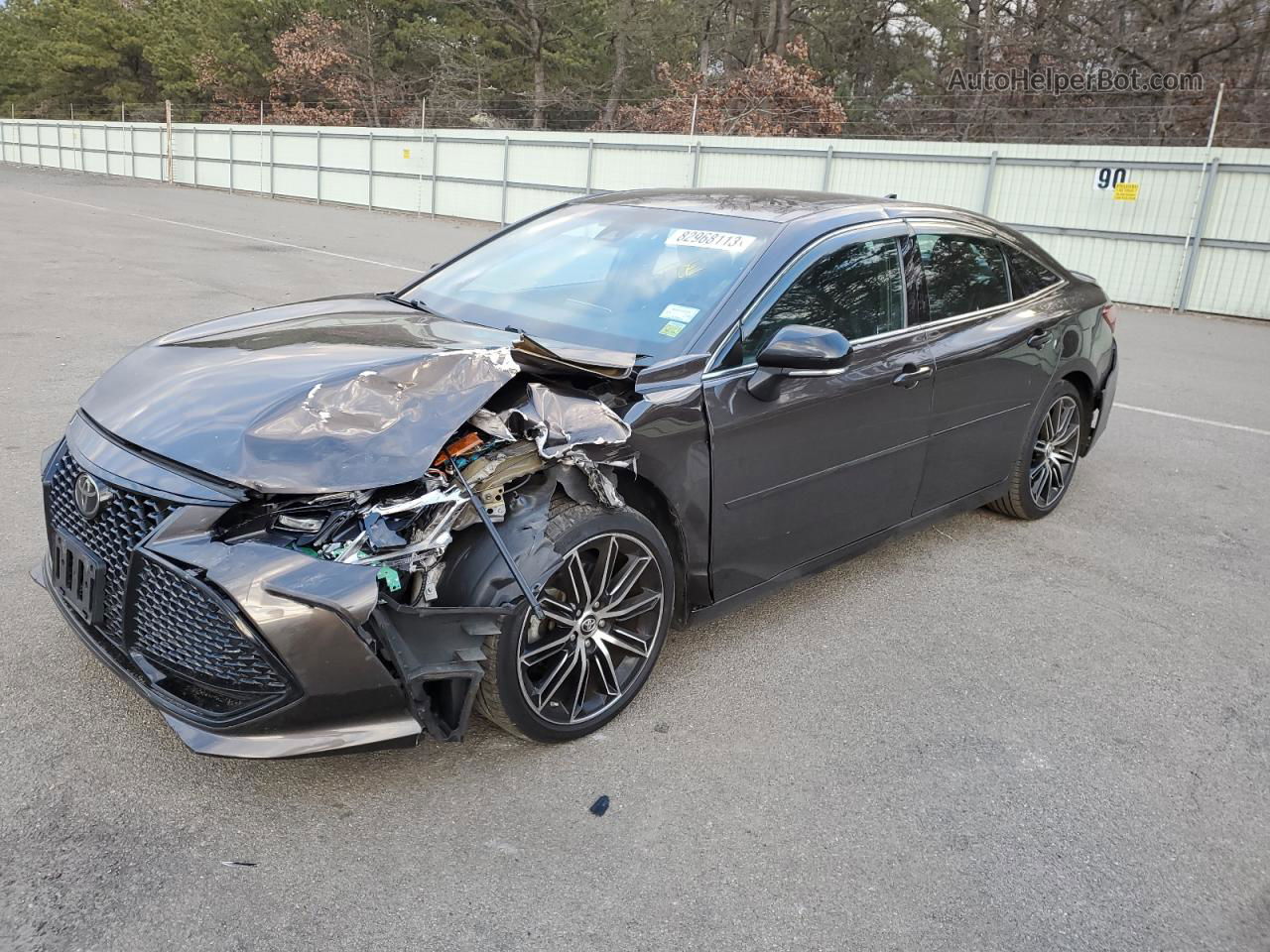 2019 Toyota Avalon Xle Brown vin: 4T1BZ1FB7KU014983