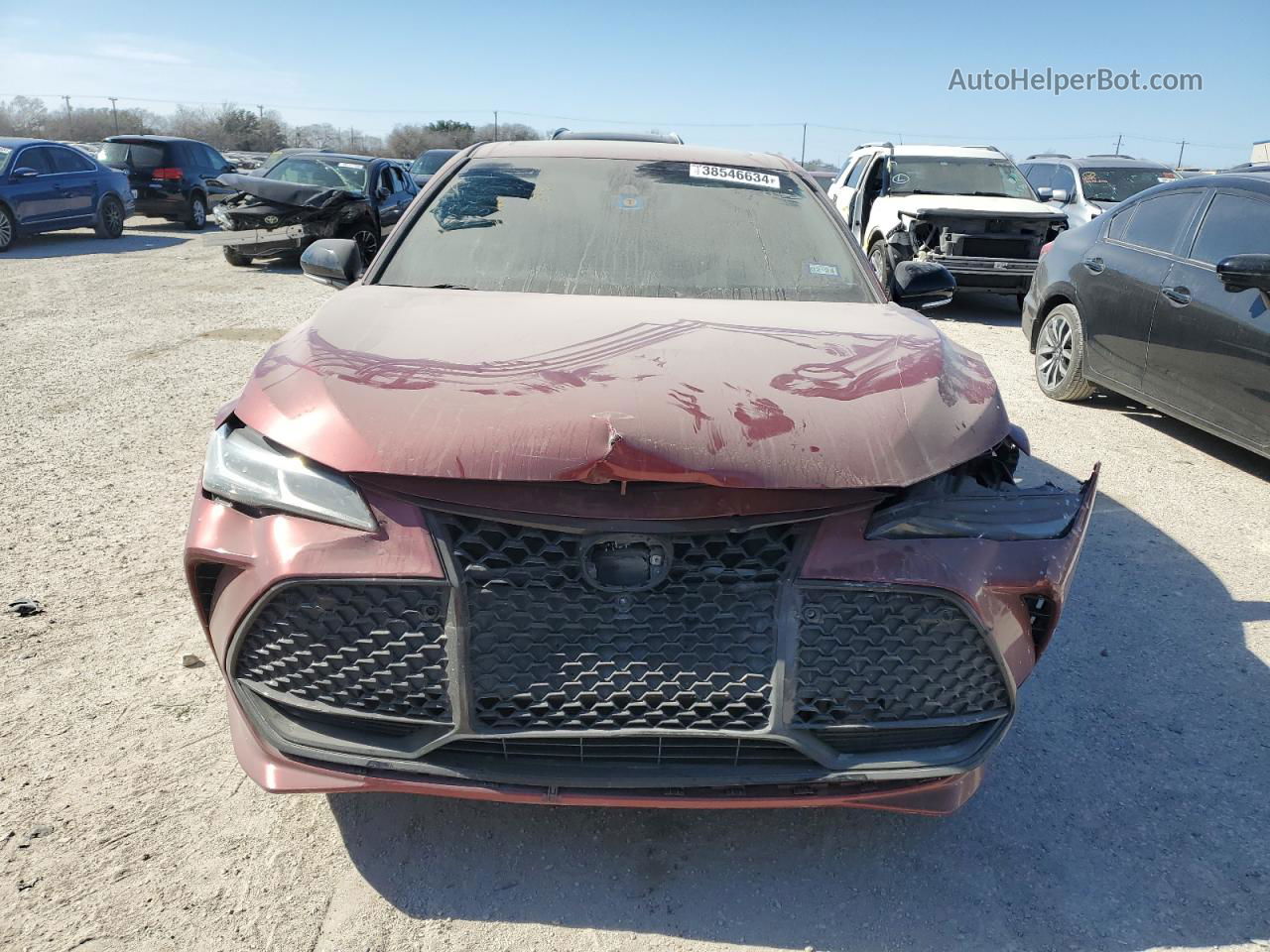 2019 Toyota Avalon Xle Burgundy vin: 4T1BZ1FB7KU018970