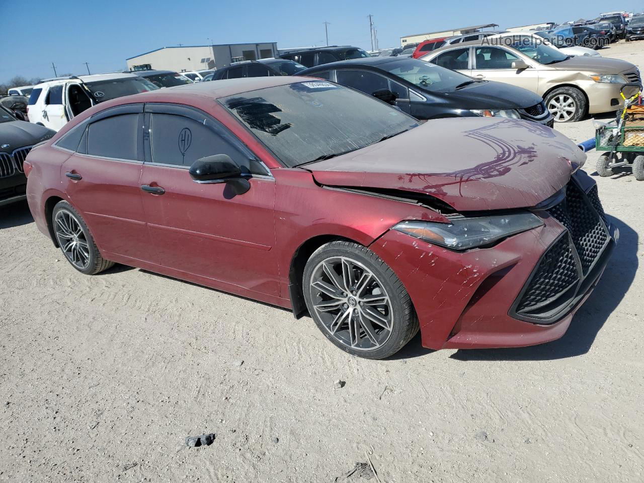 2019 Toyota Avalon Xle Burgundy vin: 4T1BZ1FB7KU018970