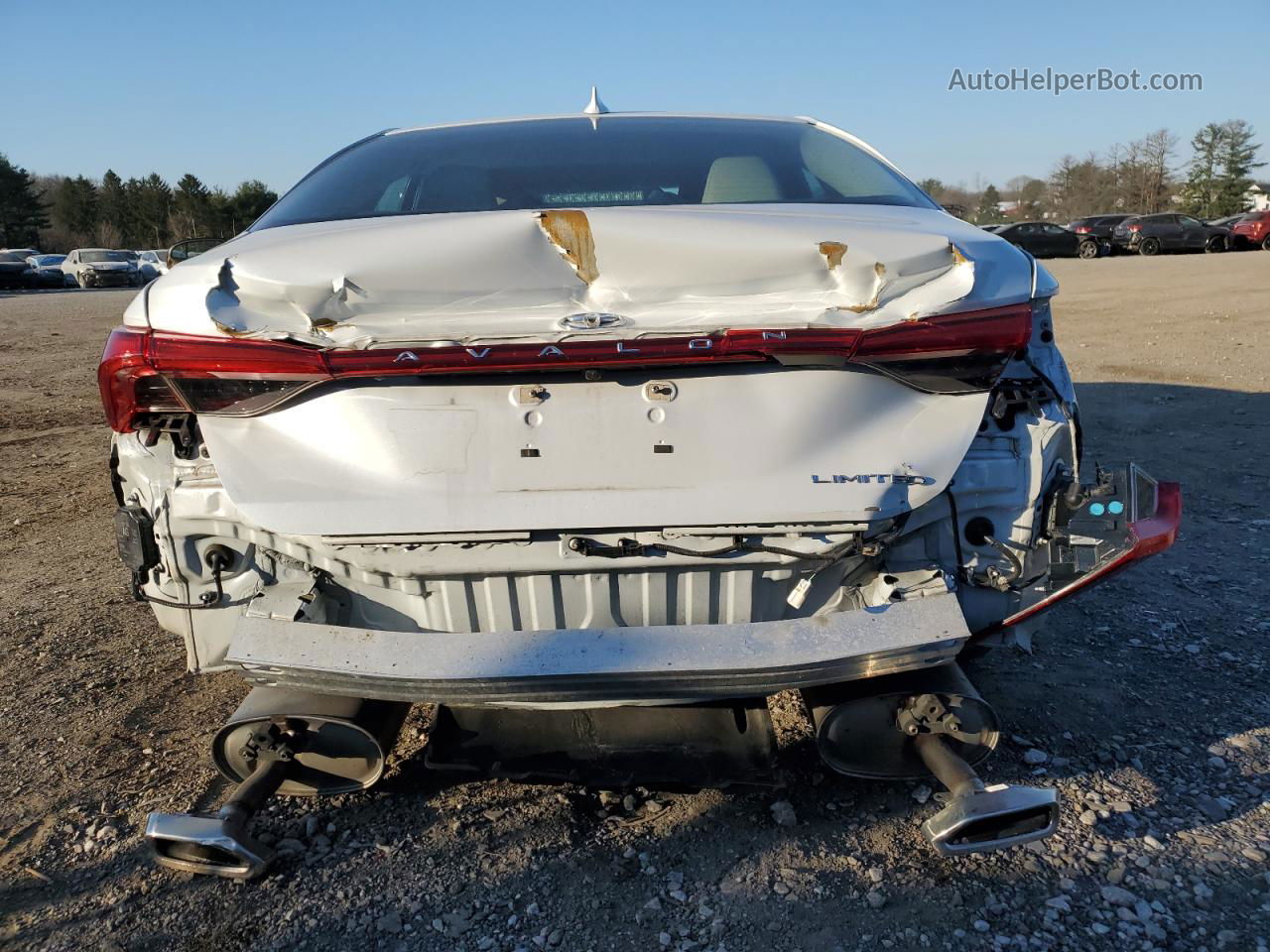 2019 Toyota Avalon Xle White vin: 4T1BZ1FB7KU030682