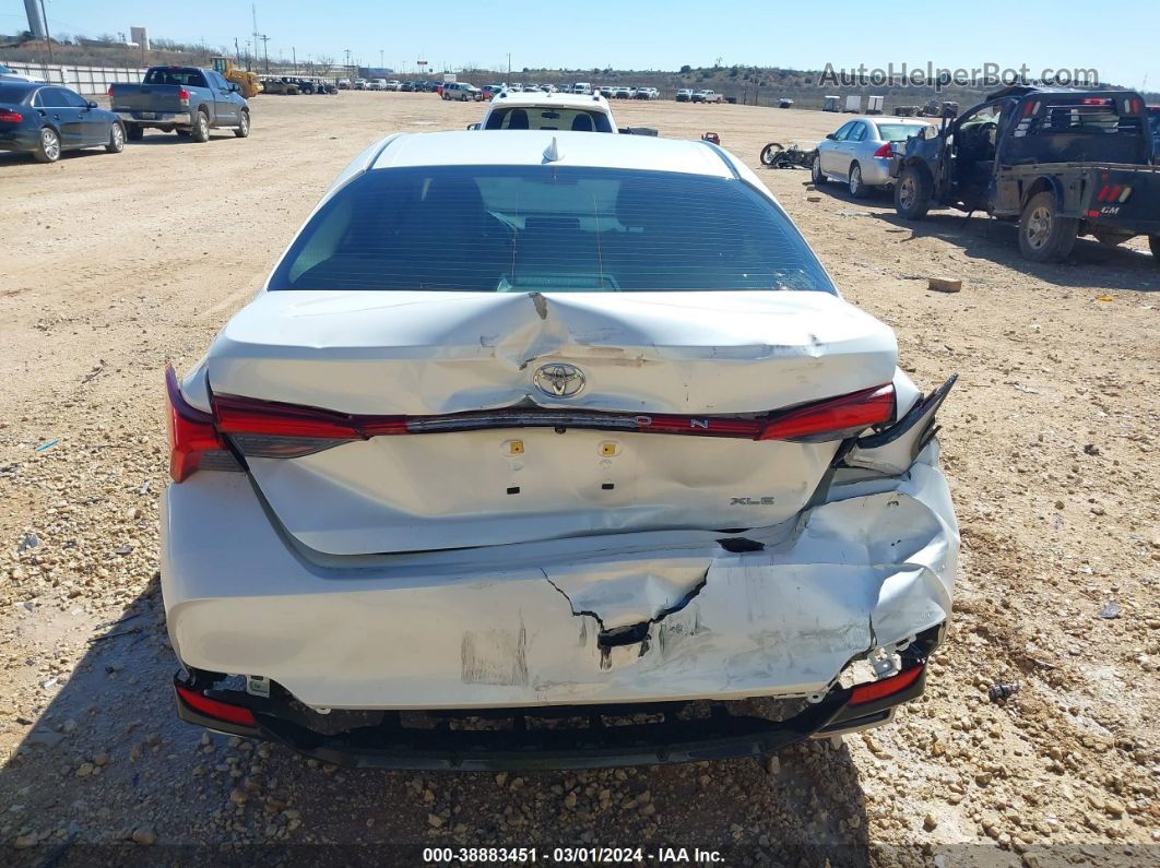 2019 Toyota Avalon Xle White vin: 4T1BZ1FB7KU035901