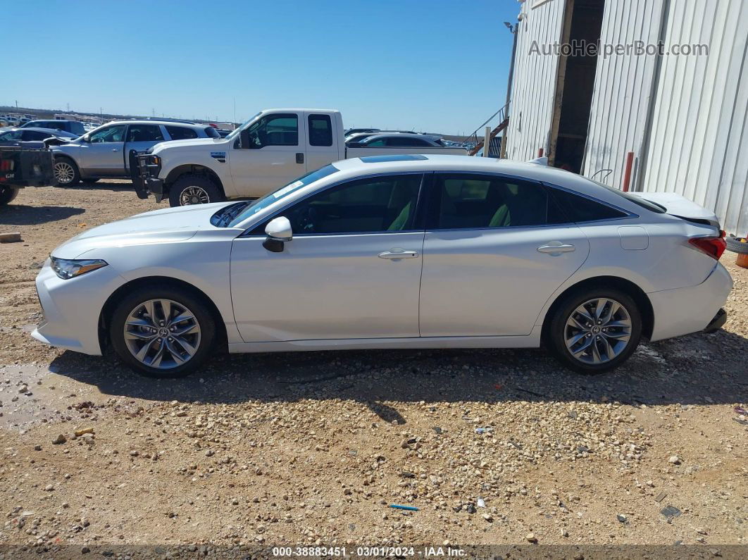 2019 Toyota Avalon Xle White vin: 4T1BZ1FB7KU035901