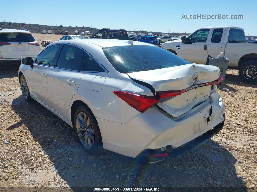 2019 Toyota Avalon Xle White vin: 4T1BZ1FB7KU035901