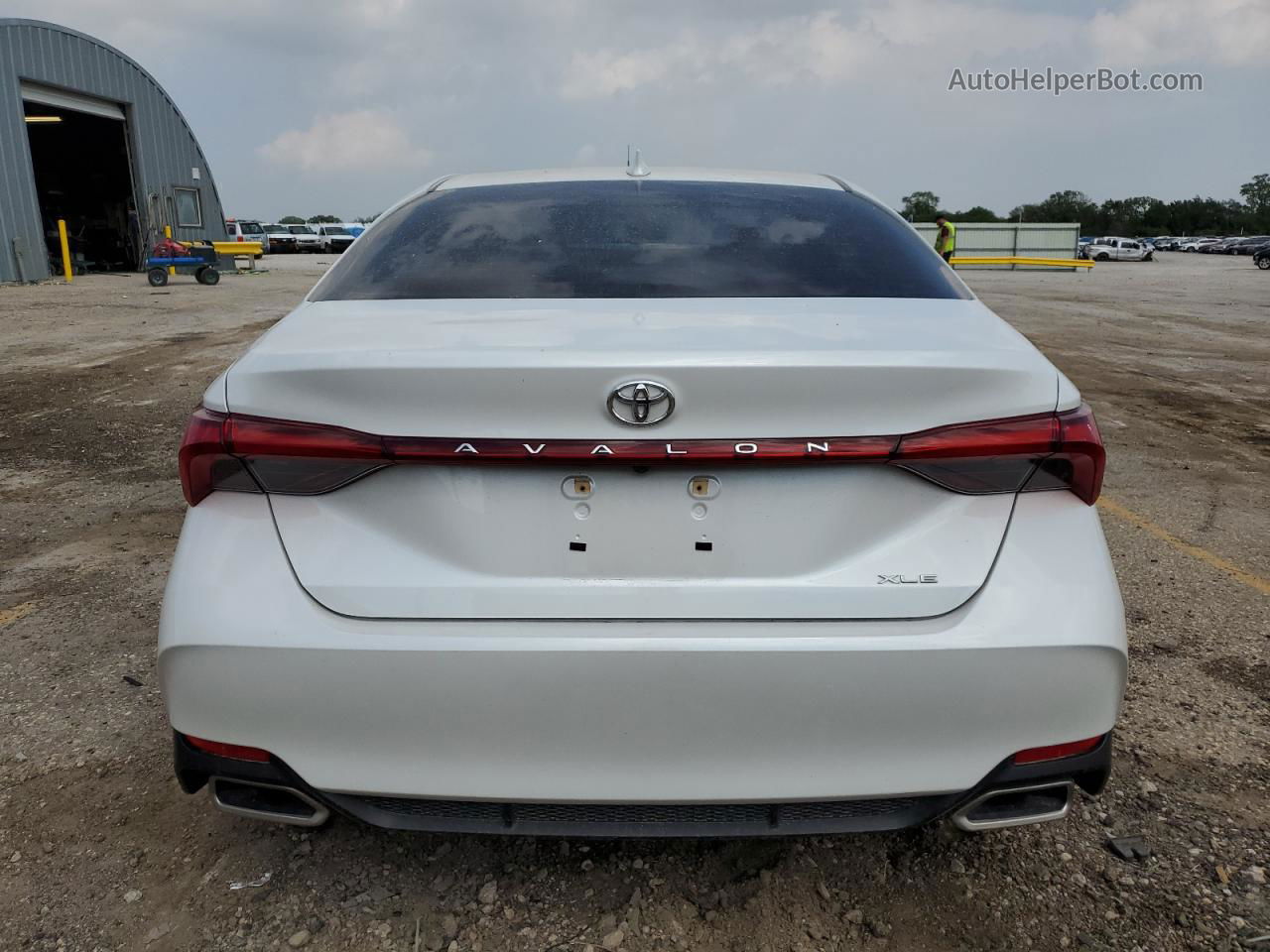 2019 Toyota Avalon Xle White vin: 4T1BZ1FB7KU036739