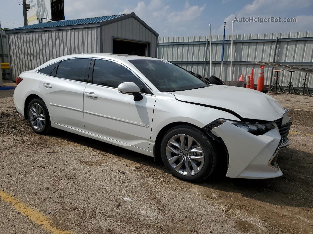 2019 Toyota Avalon Xle White vin: 4T1BZ1FB7KU036739