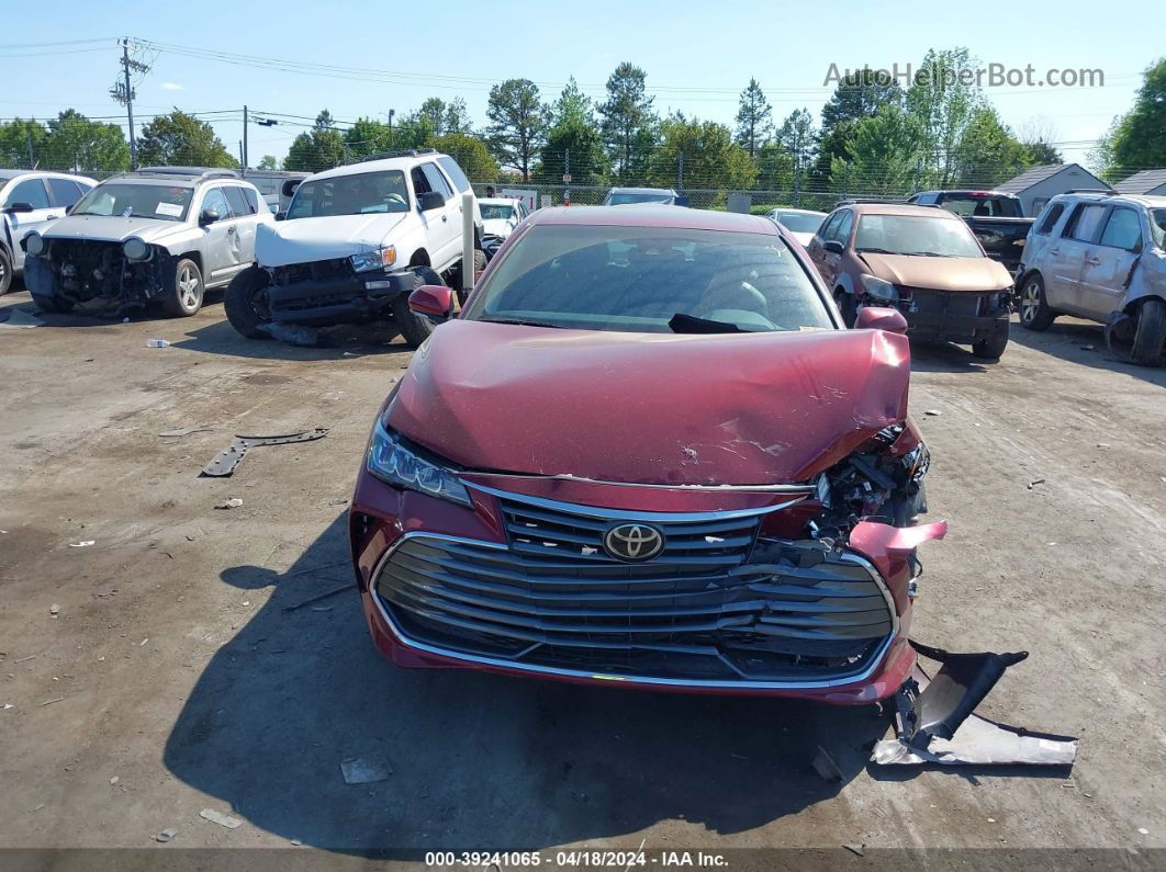 2019 Toyota Avalon Xle Красный vin: 4T1BZ1FB7KU037115