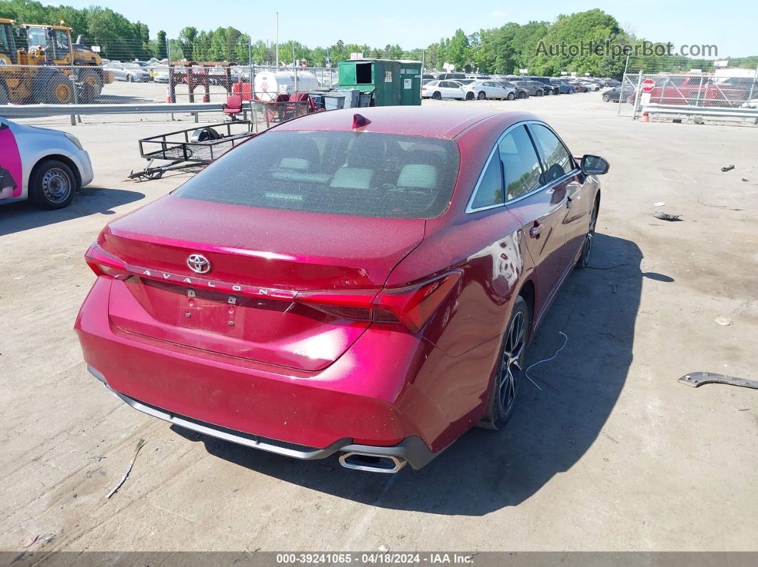 2019 Toyota Avalon Xle Красный vin: 4T1BZ1FB7KU037115