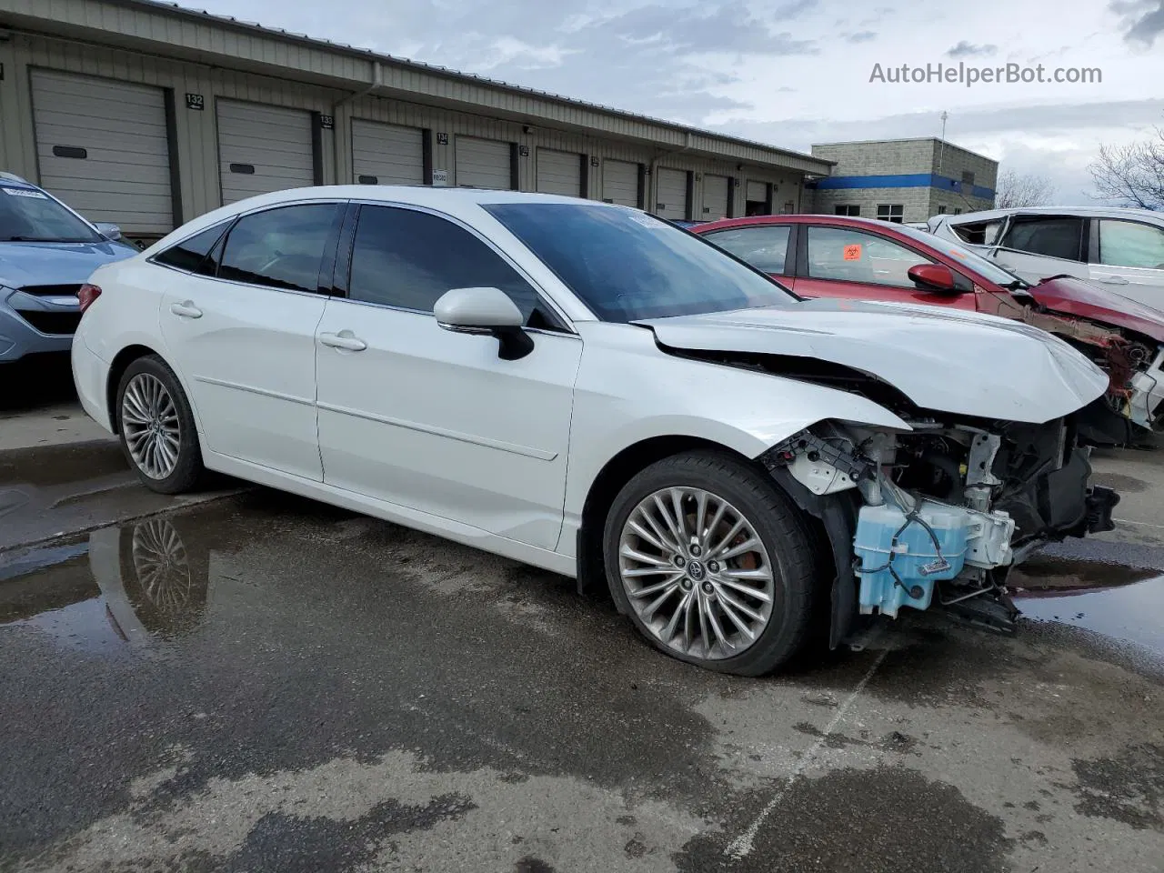 2019 Toyota Avalon Xle White vin: 4T1BZ1FB8KU011297