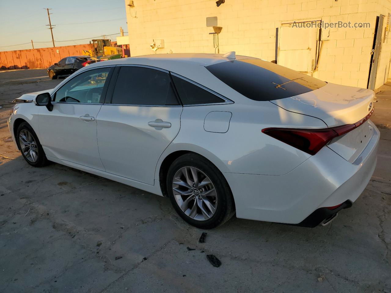 2019 Toyota Avalon Xle White vin: 4T1BZ1FB8KU012272