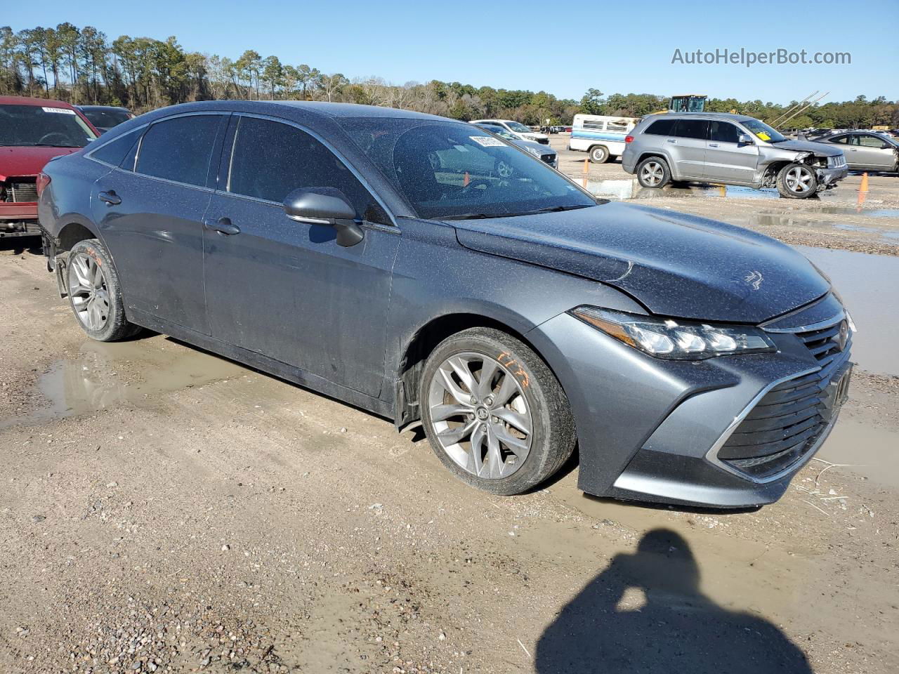 2019 Toyota Avalon Xle Серый vin: 4T1BZ1FB8KU036023