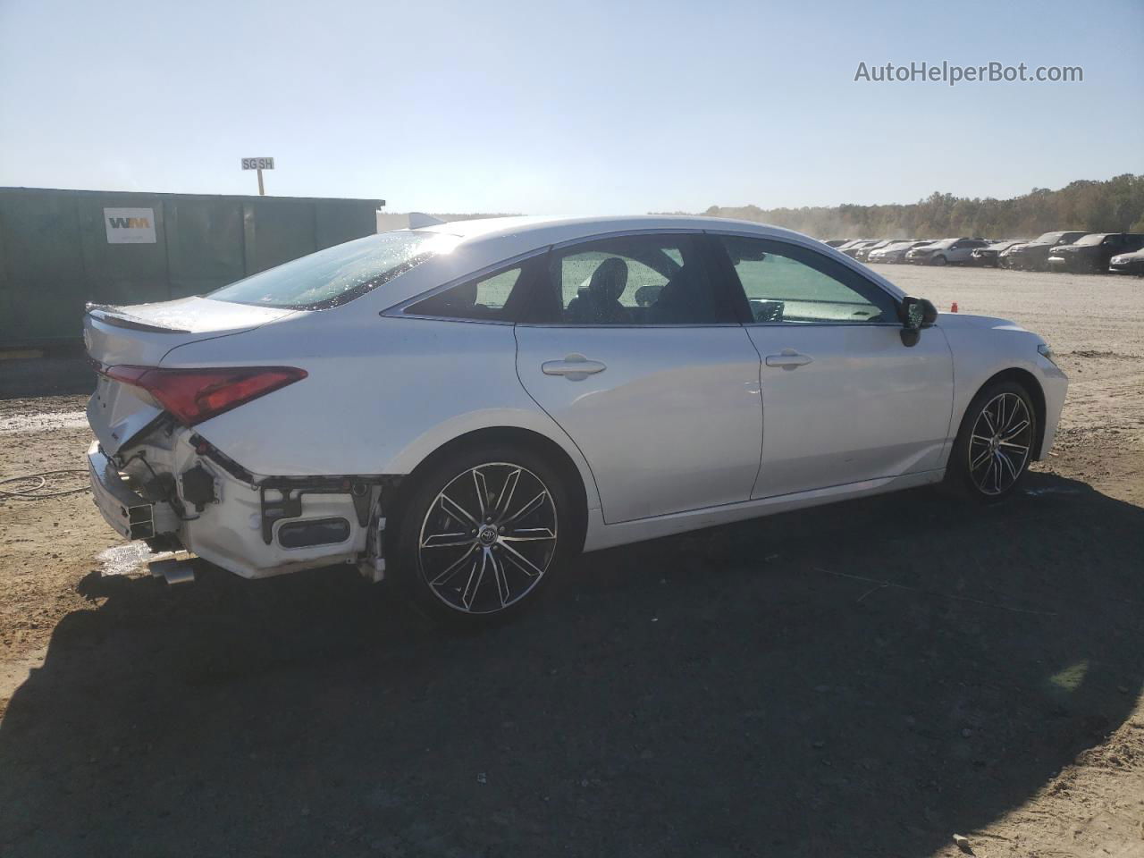 2019 Toyota Avalon Xle White vin: 4T1BZ1FB8KU036412