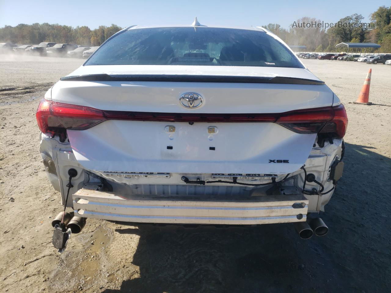 2019 Toyota Avalon Xle White vin: 4T1BZ1FB8KU036412