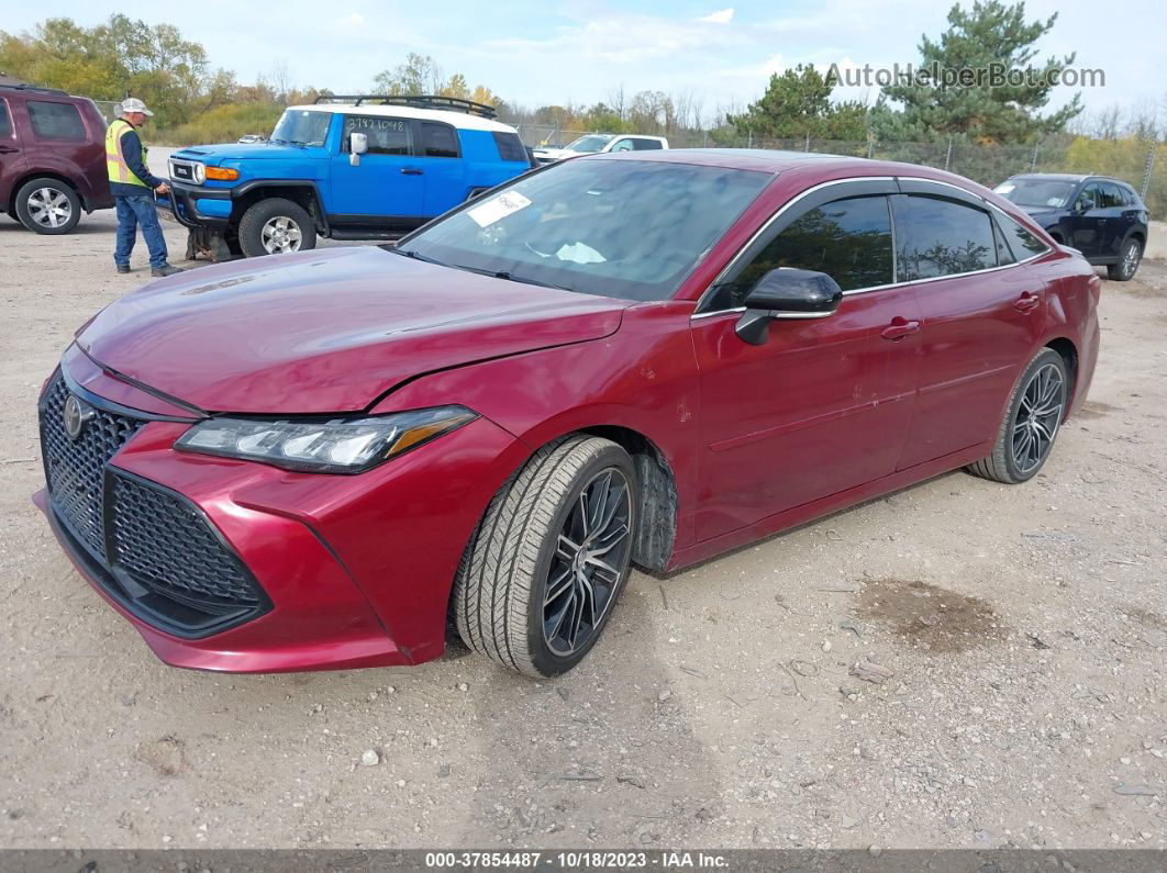 2019 Toyota Avalon Xle/touring/limited/xse Red vin: 4T1BZ1FB9KU004939