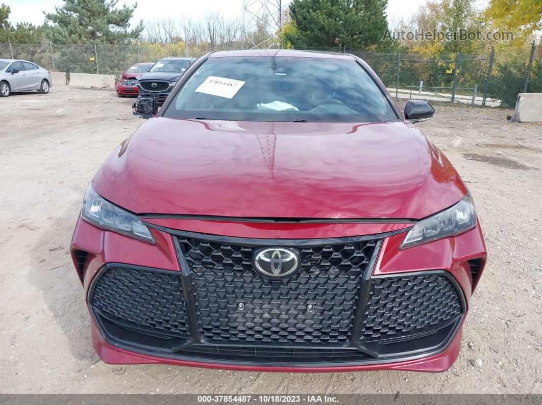 2019 Toyota Avalon Xle/touring/limited/xse Red vin: 4T1BZ1FB9KU004939