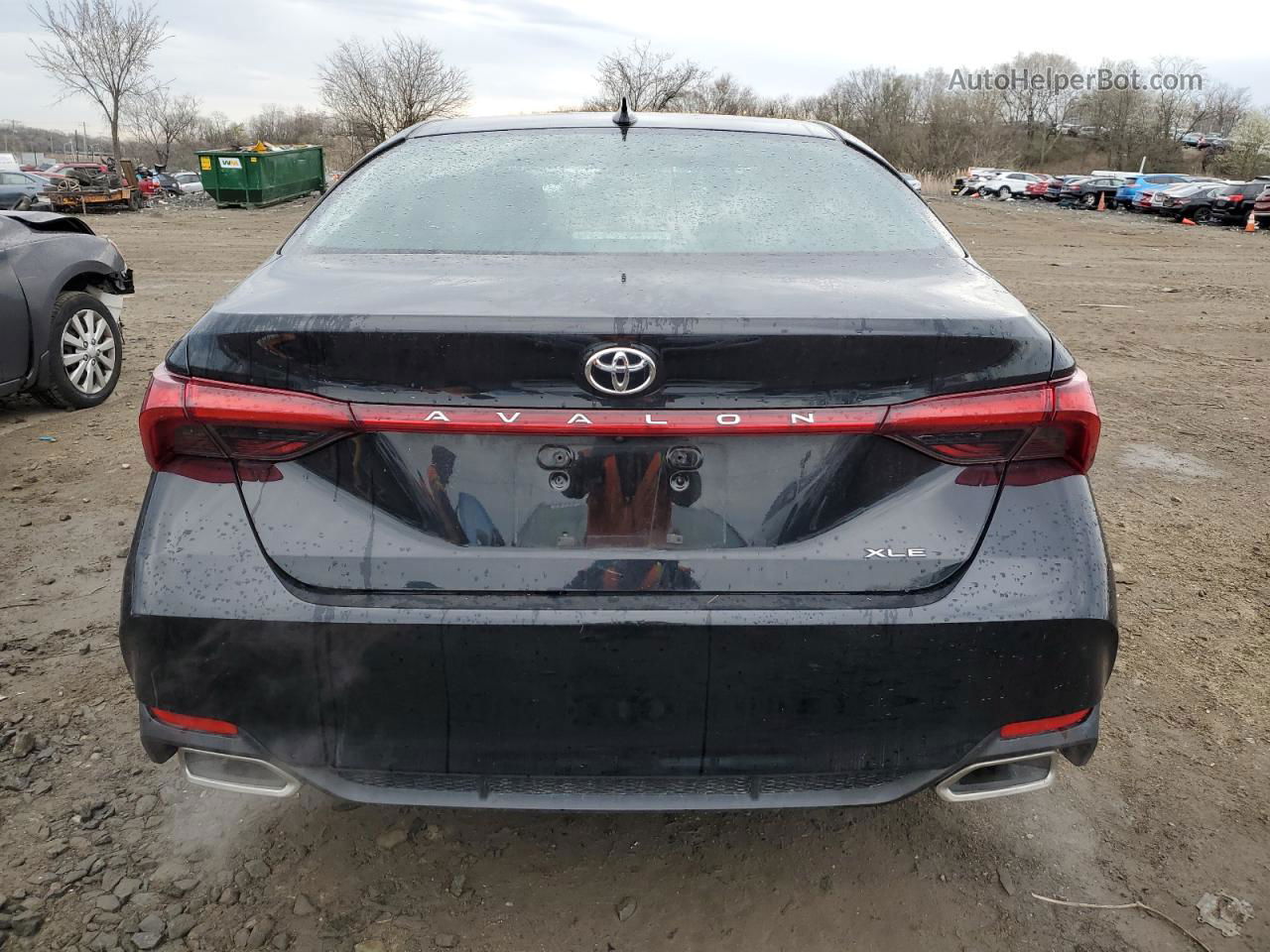 2019 Toyota Avalon Xle Черный vin: 4T1BZ1FB9KU012345