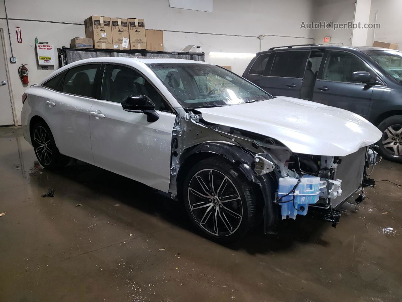 2019 Toyota Avalon Xle White vin: 4T1BZ1FB9KU013348