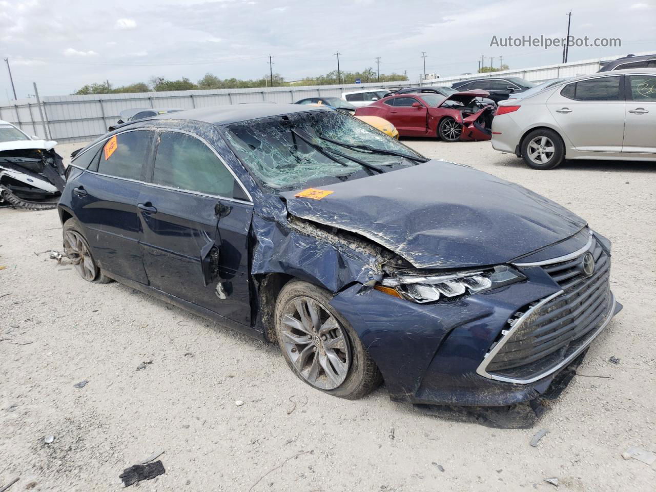 2019 Toyota Avalon Xle Синий vin: 4T1BZ1FB9KU024978