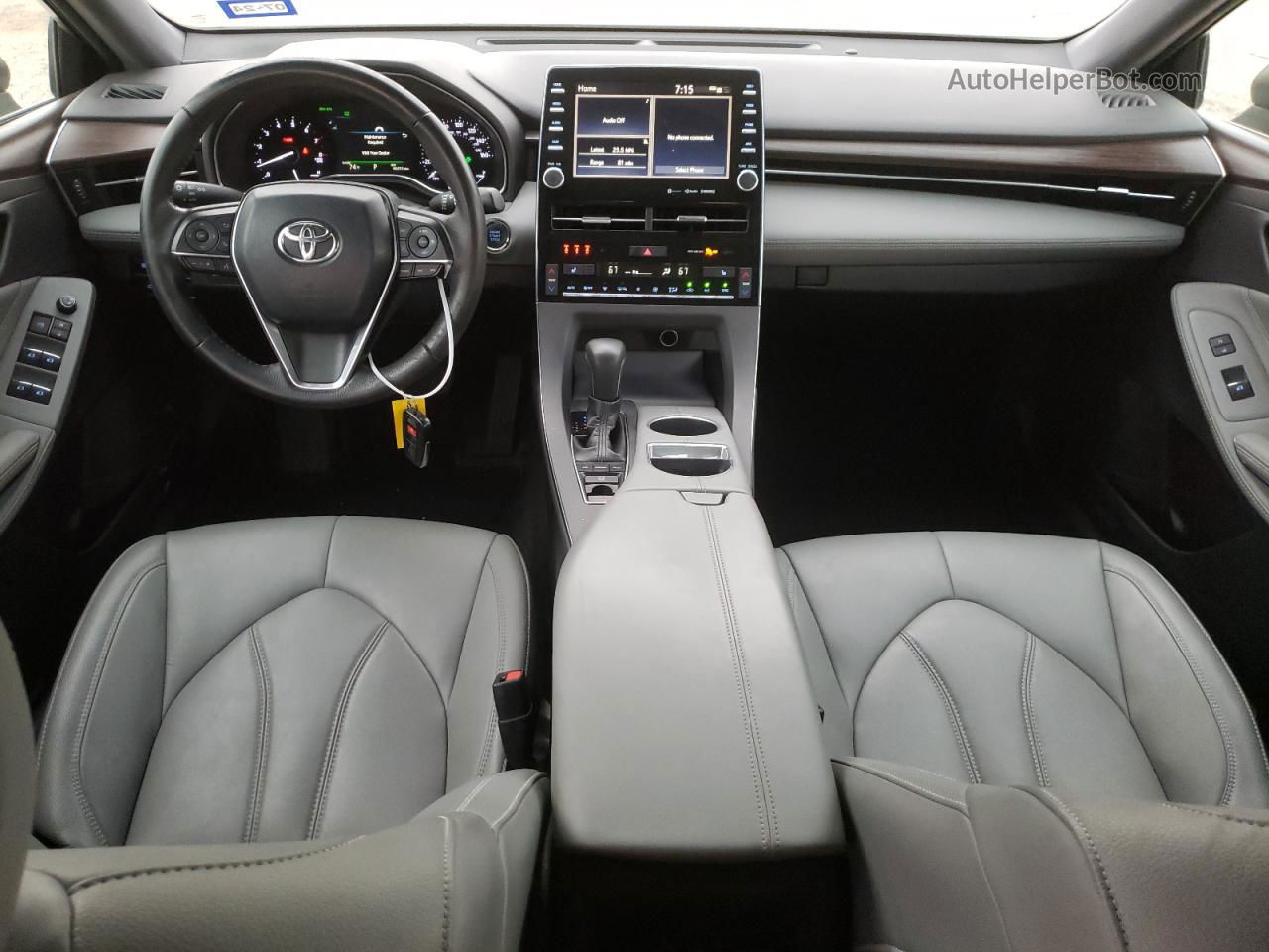 2019 Toyota Avalon Xle Серый vin: 4T1BZ1FBXKU002228