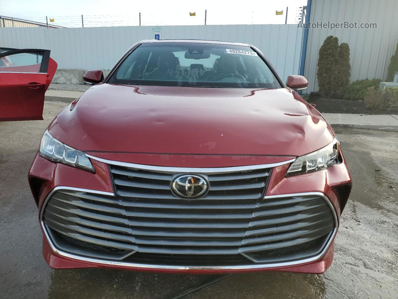 2019 Toyota Avalon Xle Burgundy vin: 4T1BZ1FBXKU004061