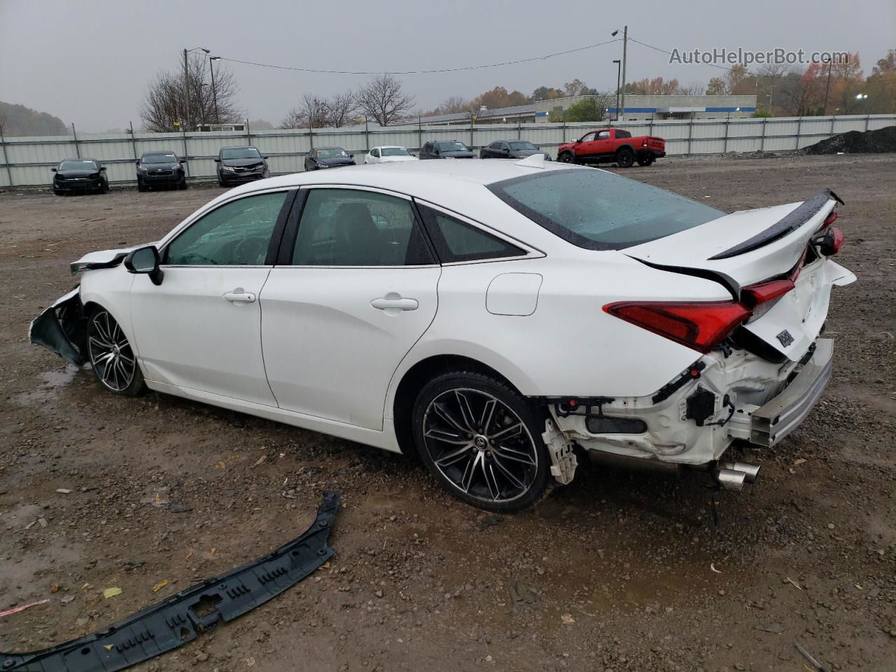 2019 Toyota Avalon Xle White vin: 4T1BZ1FBXKU008207