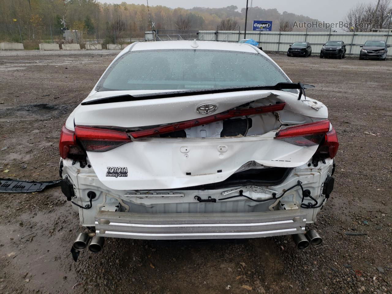 2019 Toyota Avalon Xle White vin: 4T1BZ1FBXKU008207