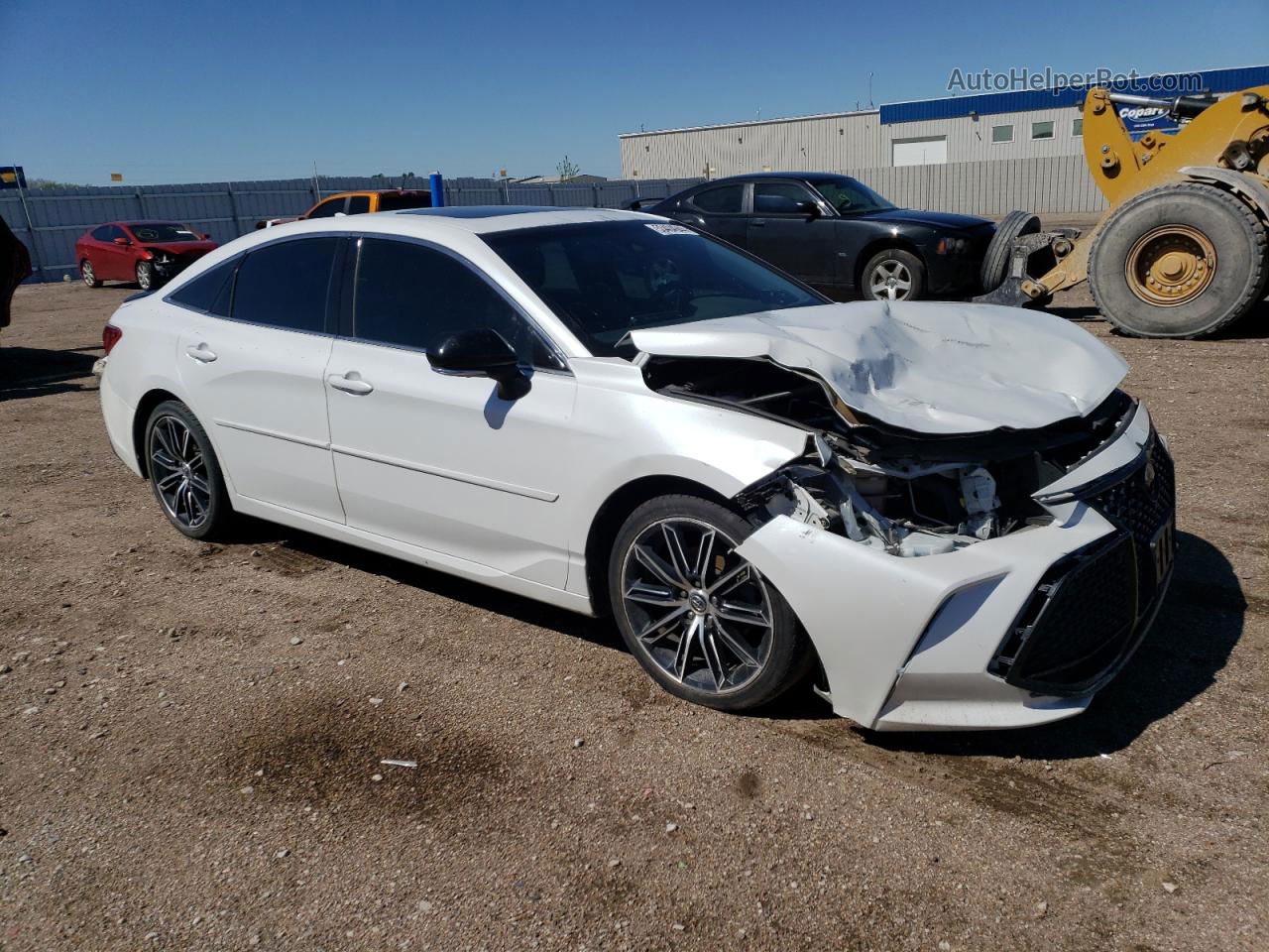 2019 Toyota Avalon Xle White vin: 4T1BZ1FBXKU019269