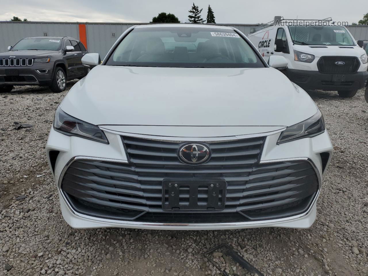 2019 Toyota Avalon Xle White vin: 4T1BZ1FBXKU020535