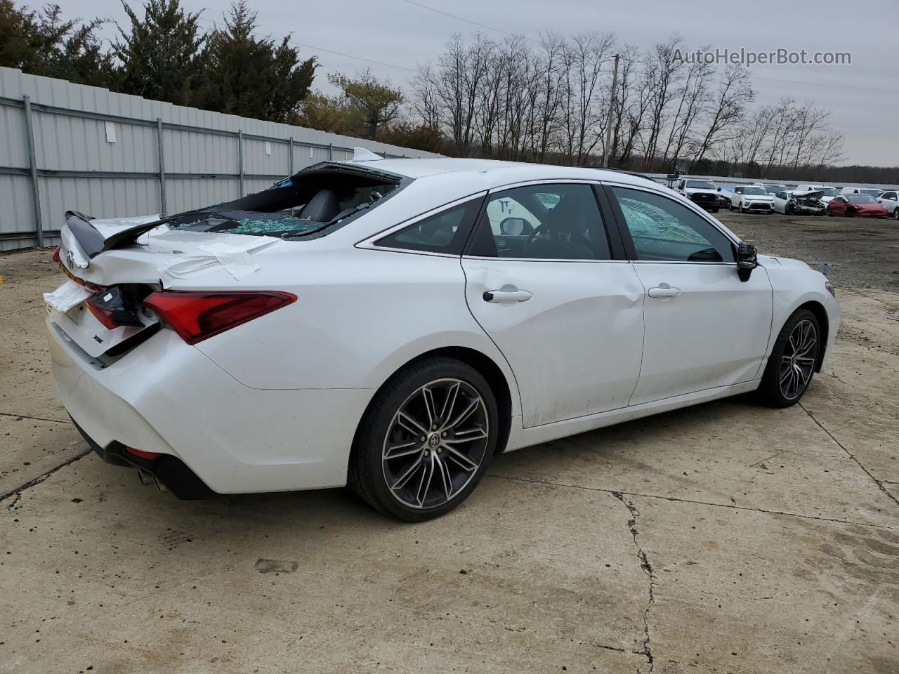 2019 Toyota Avalon Xle White vin: 4T1BZ1FBXKU028893