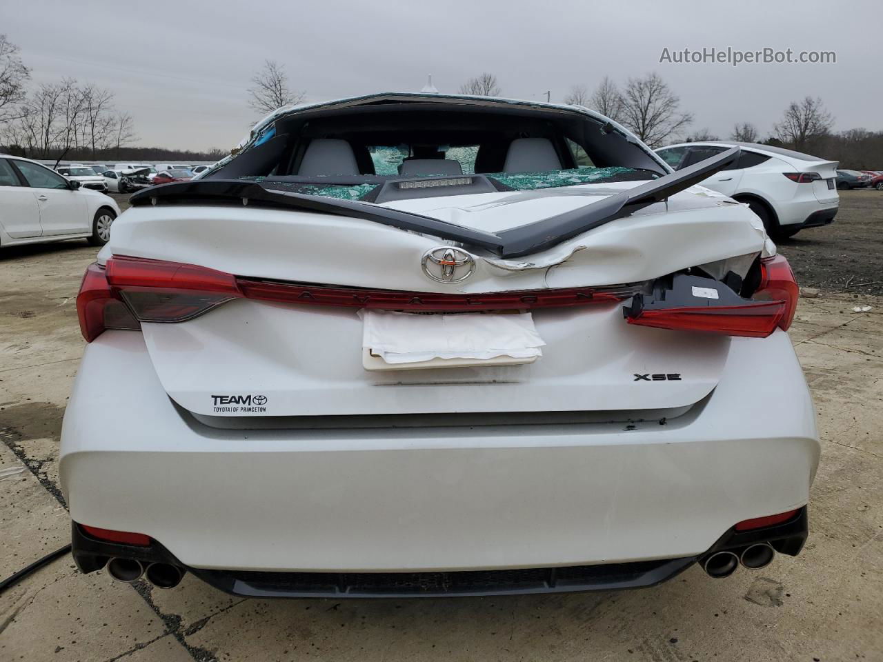 2019 Toyota Avalon Xle Белый vin: 4T1BZ1FBXKU028893