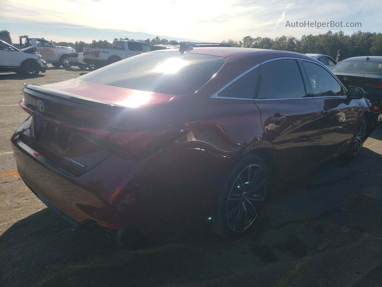 2019 Toyota Avalon Xle Red vin: 4T1BZ1FBXKU029705