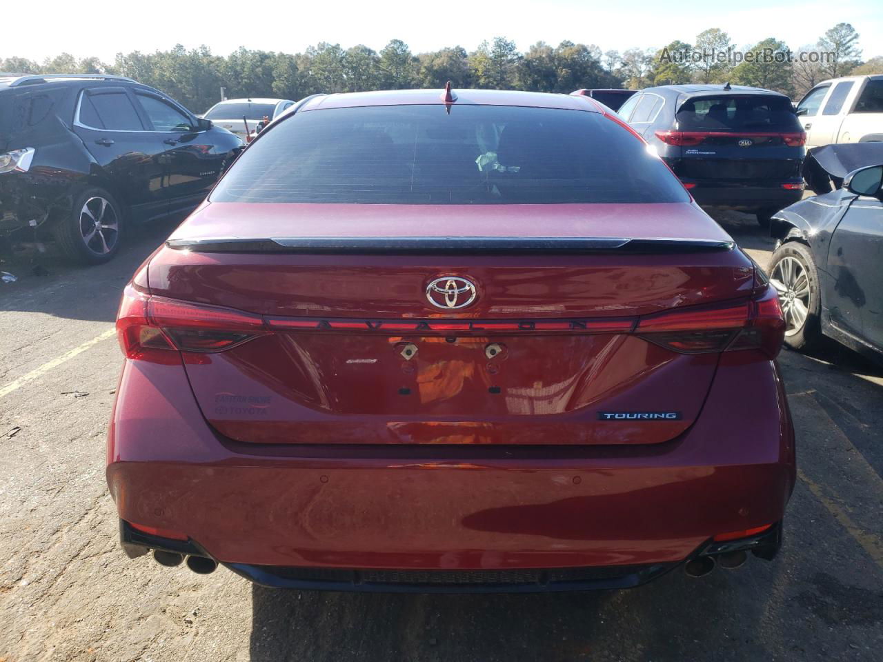 2019 Toyota Avalon Xle Red vin: 4T1BZ1FBXKU029705