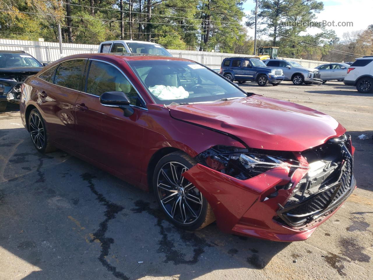 2019 Toyota Avalon Xle Red vin: 4T1BZ1FBXKU029705