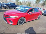 2019 Toyota Camry Xse V6 Red vin: 4T1BZ1HK0KU025563